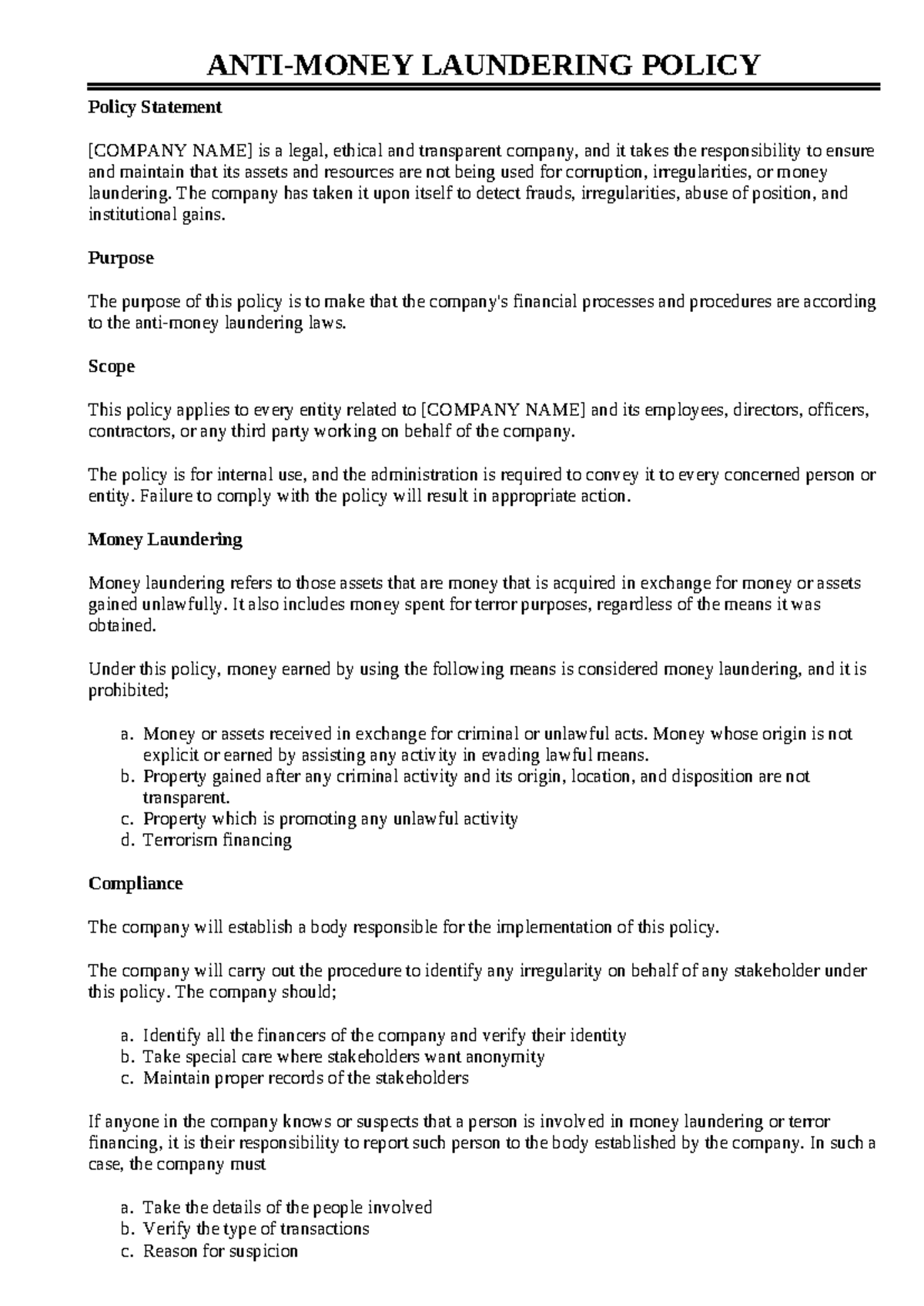 anti-money-laundering-policy-legal-and-ethical-compliance-guidelines