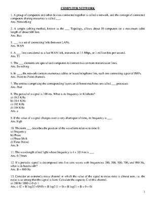 CSE306 full sullabus notes - Computer Networks Syllabus Notes Unit I ...