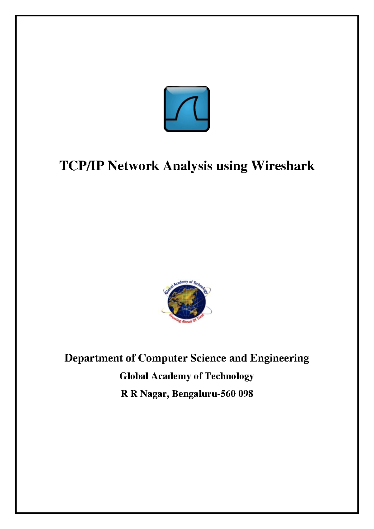 Tcp ip wireshark manual - Computer Networks - TCP/IP Network Analysis ...