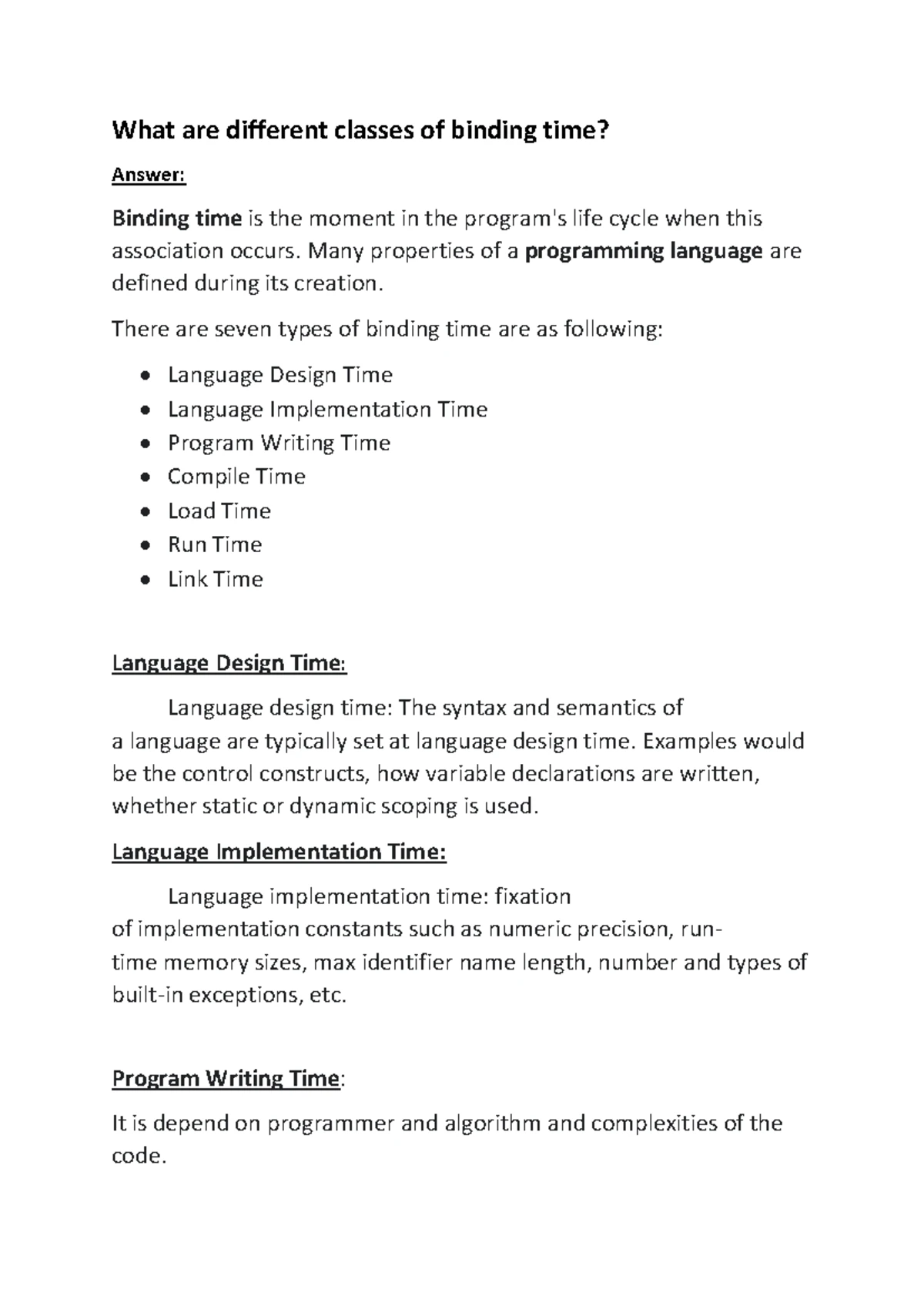 CS101 Array Programming Exercises and Solutions - Studocu