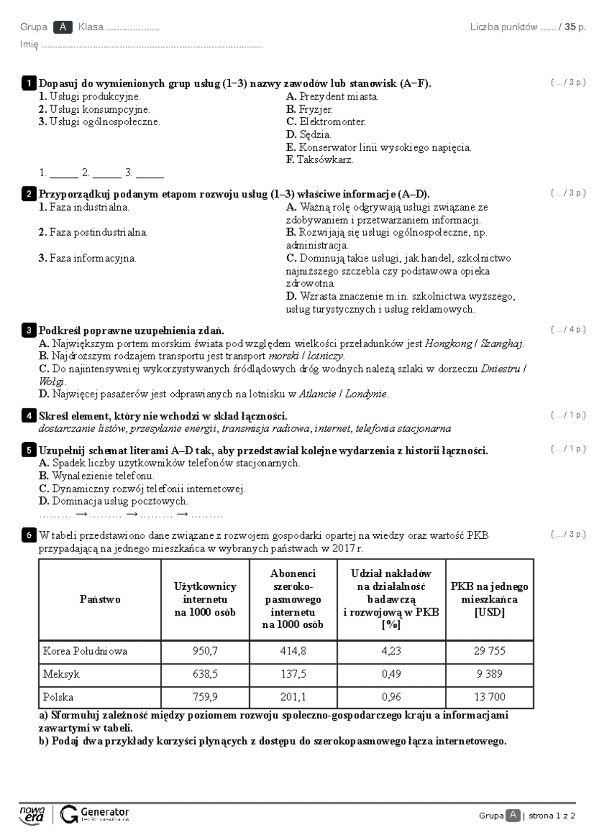 Magnet 3 Sprawdziany Rozdział 3 Odpowiedzi www.studocu.com