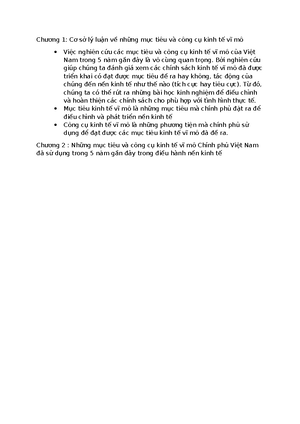 [Solved] Tiu lun tcc ng ca tng trng kinh t i vi to cng n vic lm ti Vit ...