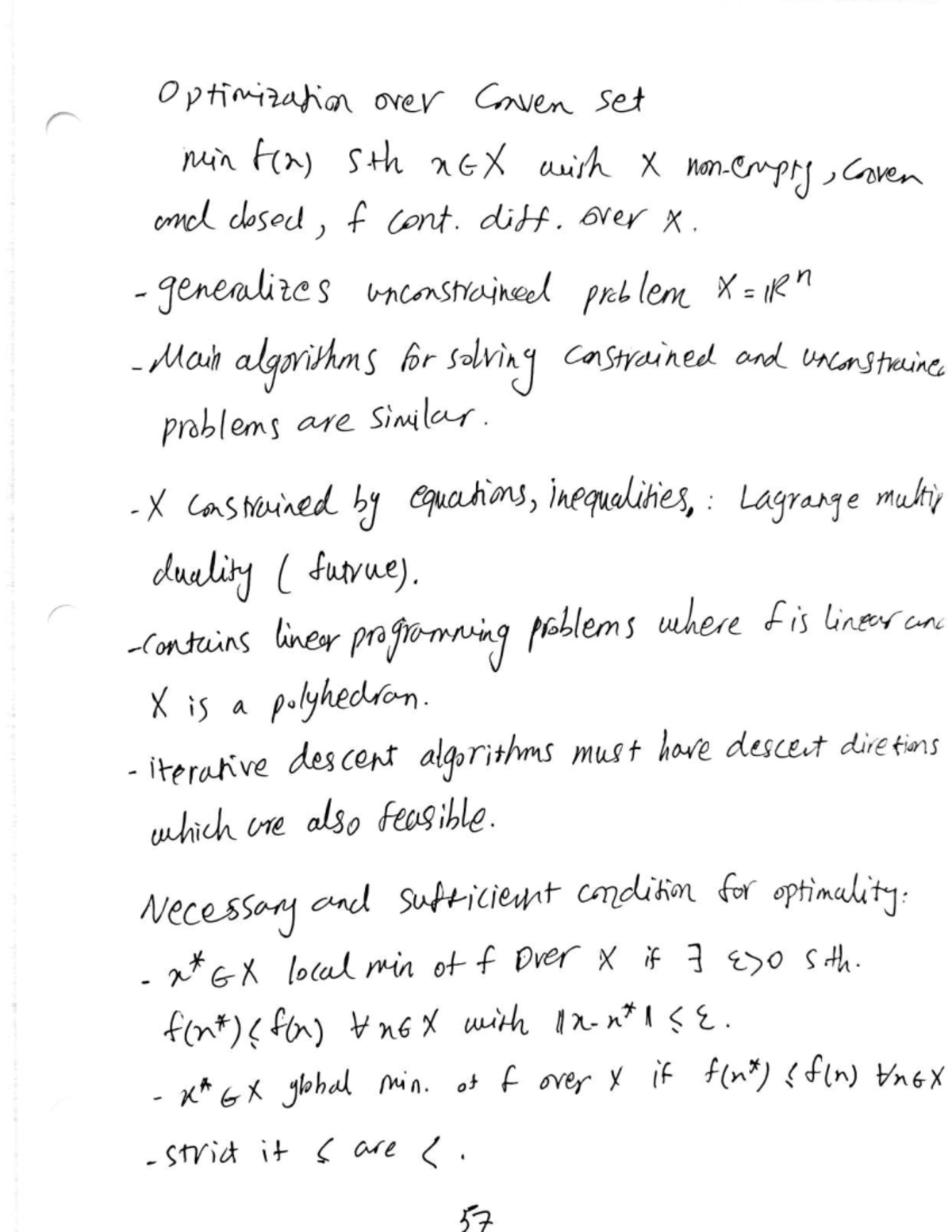 Lecture 10 Notes: Optimization Problems and Solutions - Studocu