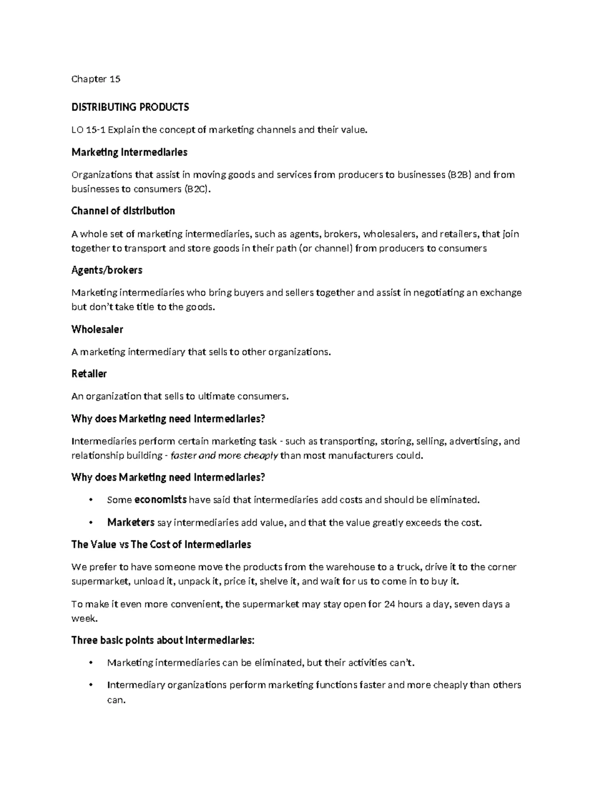 Chapter 14 - Developing and Pricing Goods and Services in Business ...