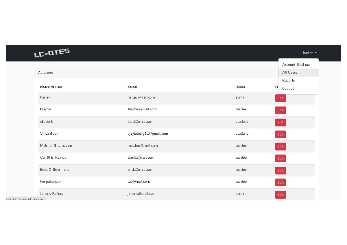 Admin User Management - Assignment for Students - Studocu