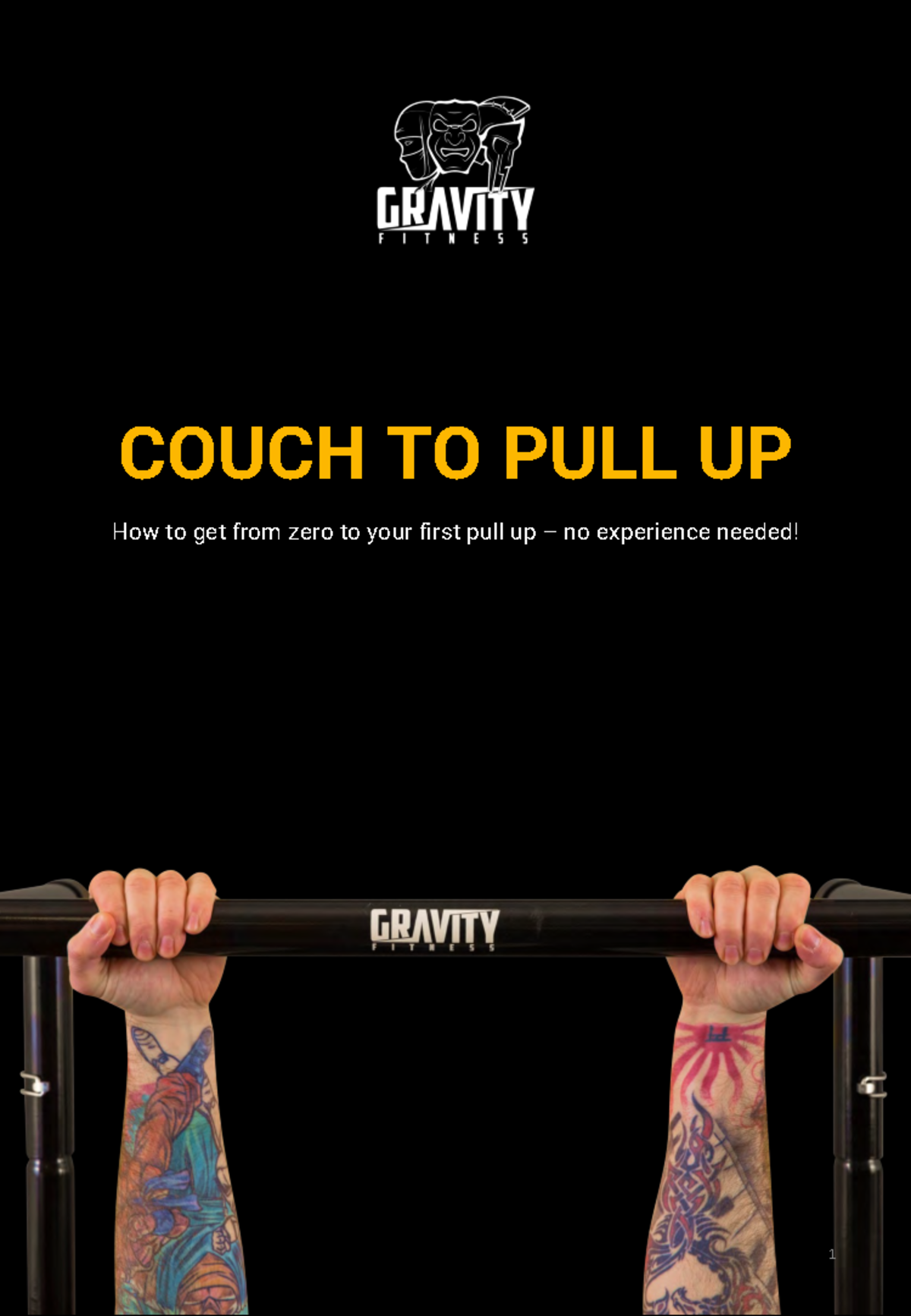 Couch to Pull Up Program: A Beginner's Guide to Your First Pull Up ...