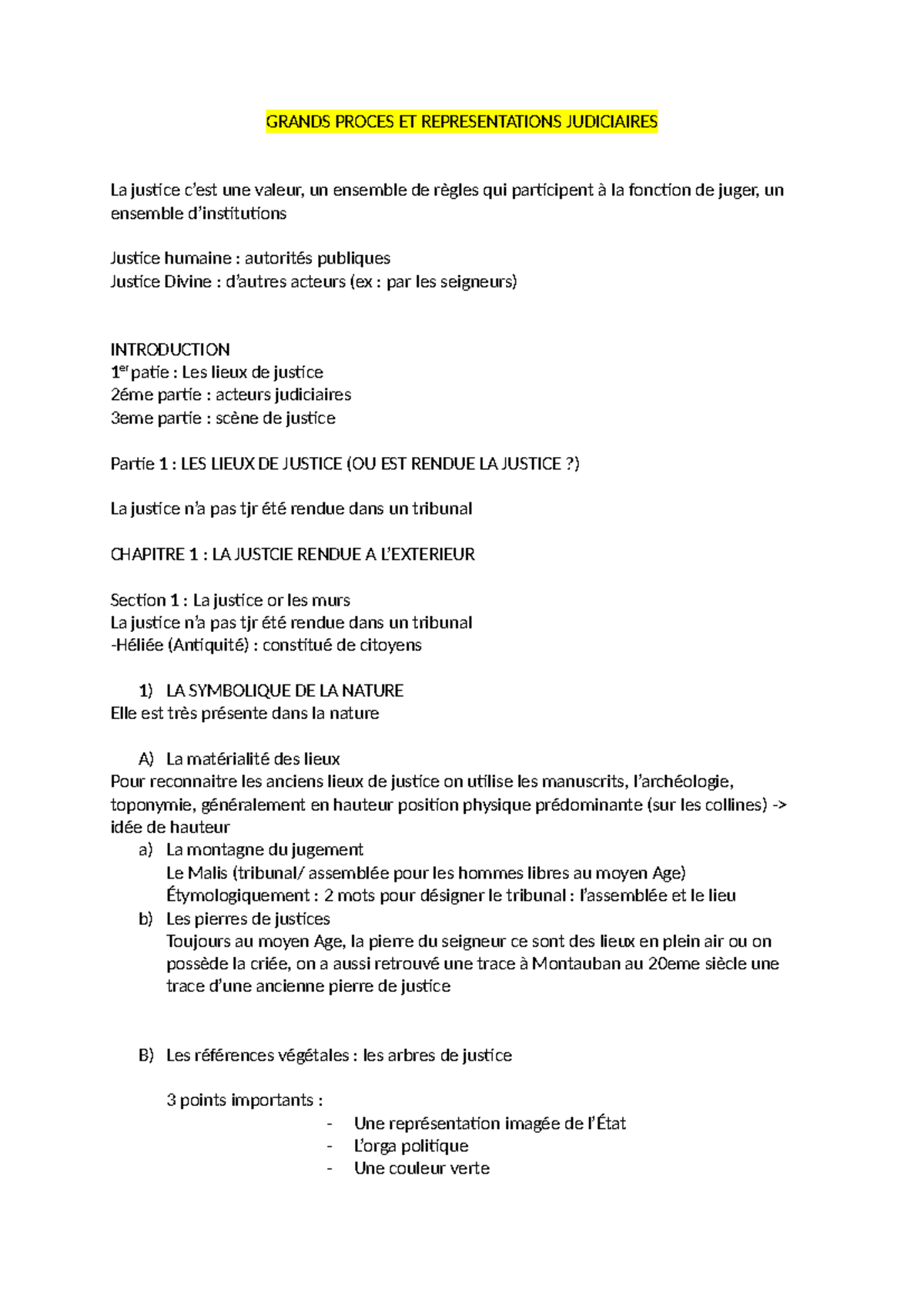 Grands Procès et Représentations Judiciaires : Analyse et Réflexions ...