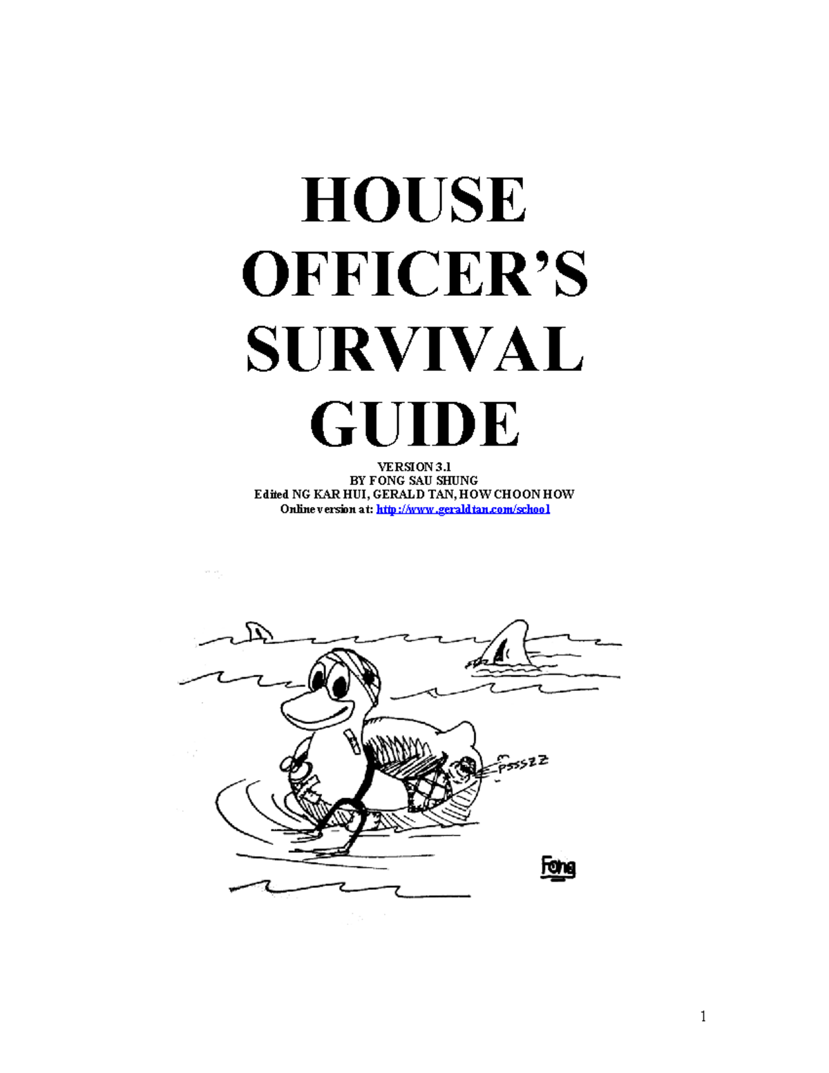 HO Survival Guide Version 3.1: Essential Tips for House Officers - Studocu