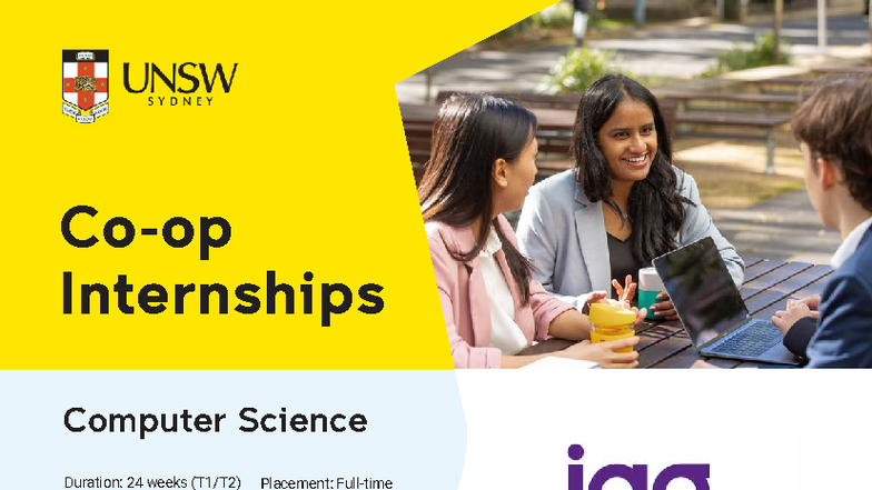 CS Internship Opportunity: 24-Week Placement at UNSW - Studocu