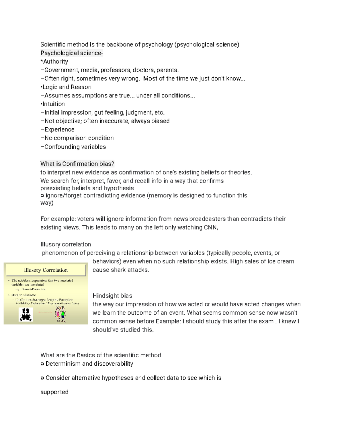 Psychology 101: Key Concepts for Midterm Study Guide - Studocu