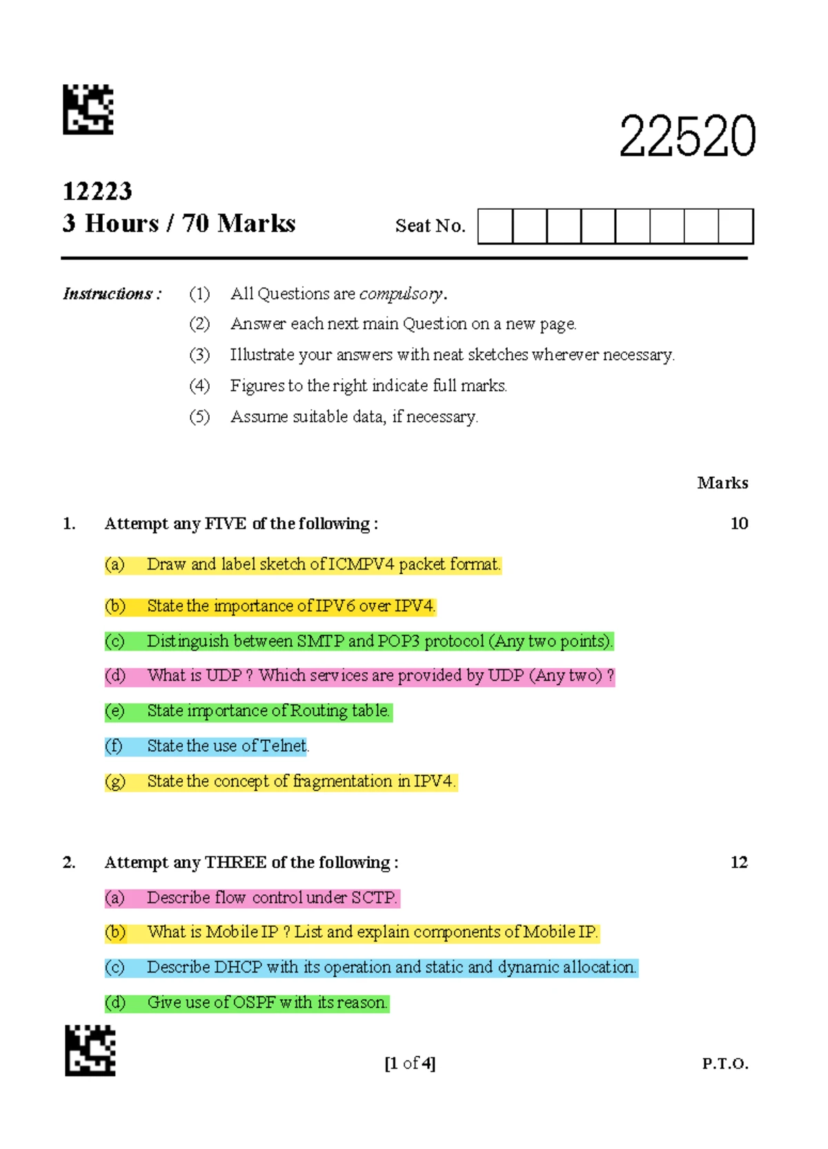 22627-SUMMER-2022 Electrical Estimation & Contracting Model Answers ...