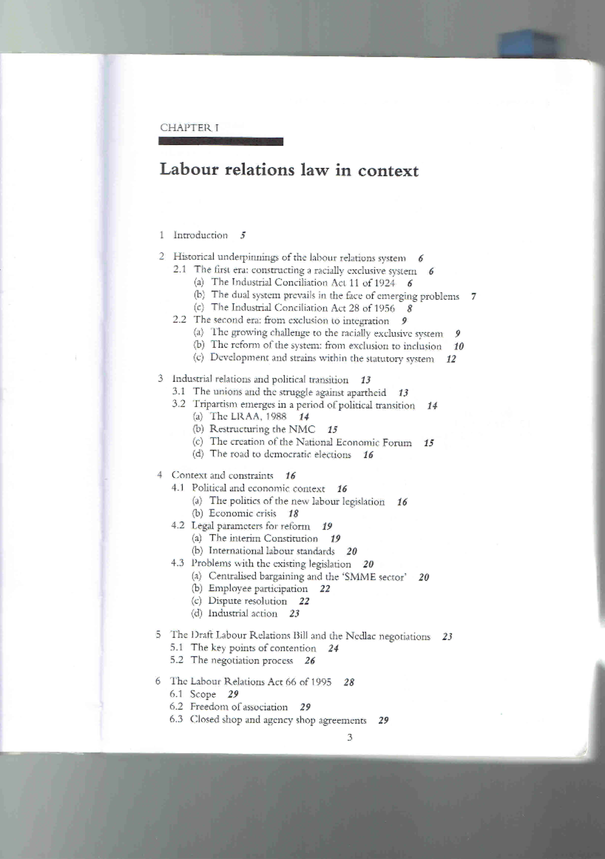 Labour Law 2.1 Chapter 1 Summary (pp. 28-49) - Studocu