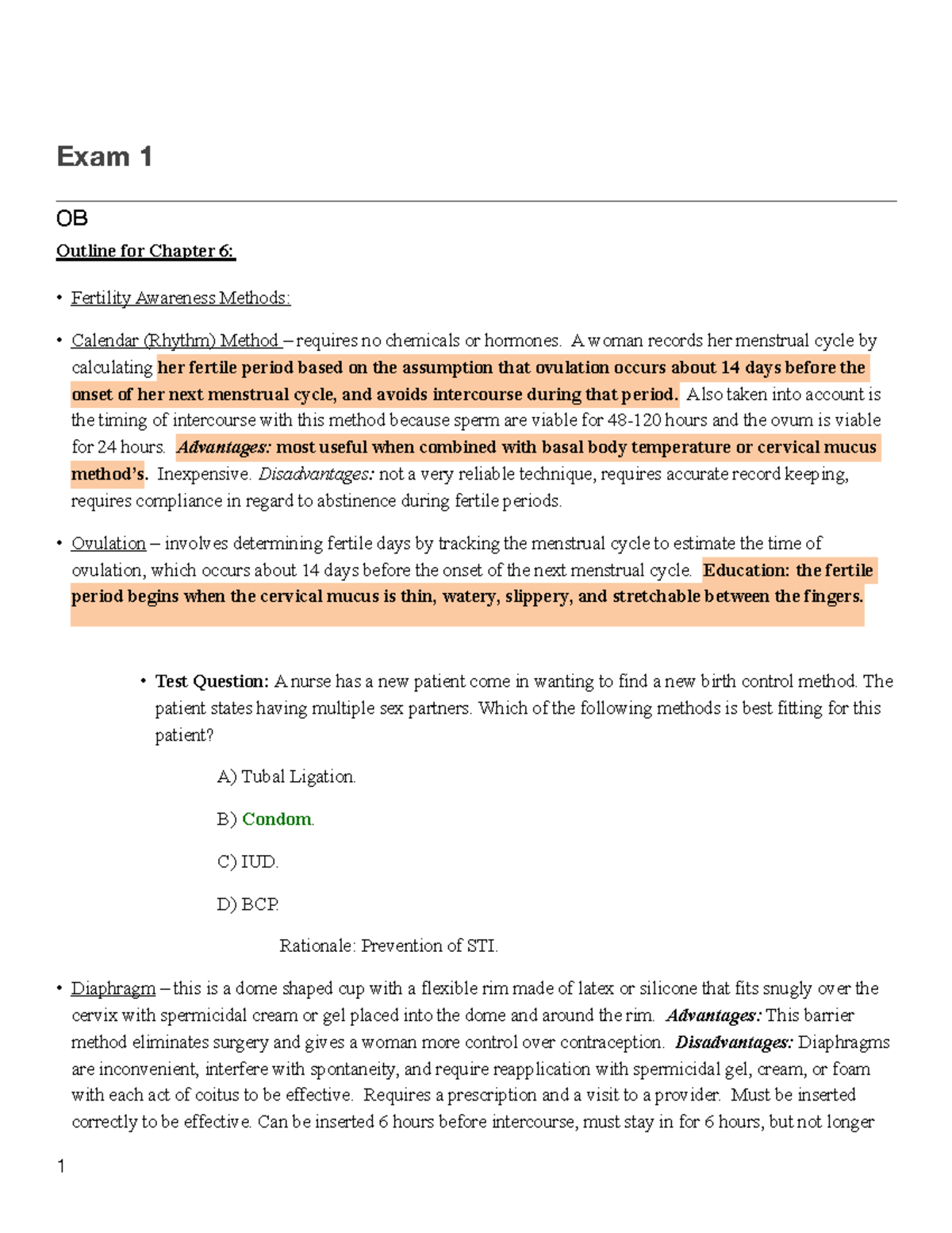 OB Exam 1 Study Guide: Key Concepts from Chapters 6, 9, 10, & 11 - Studocu