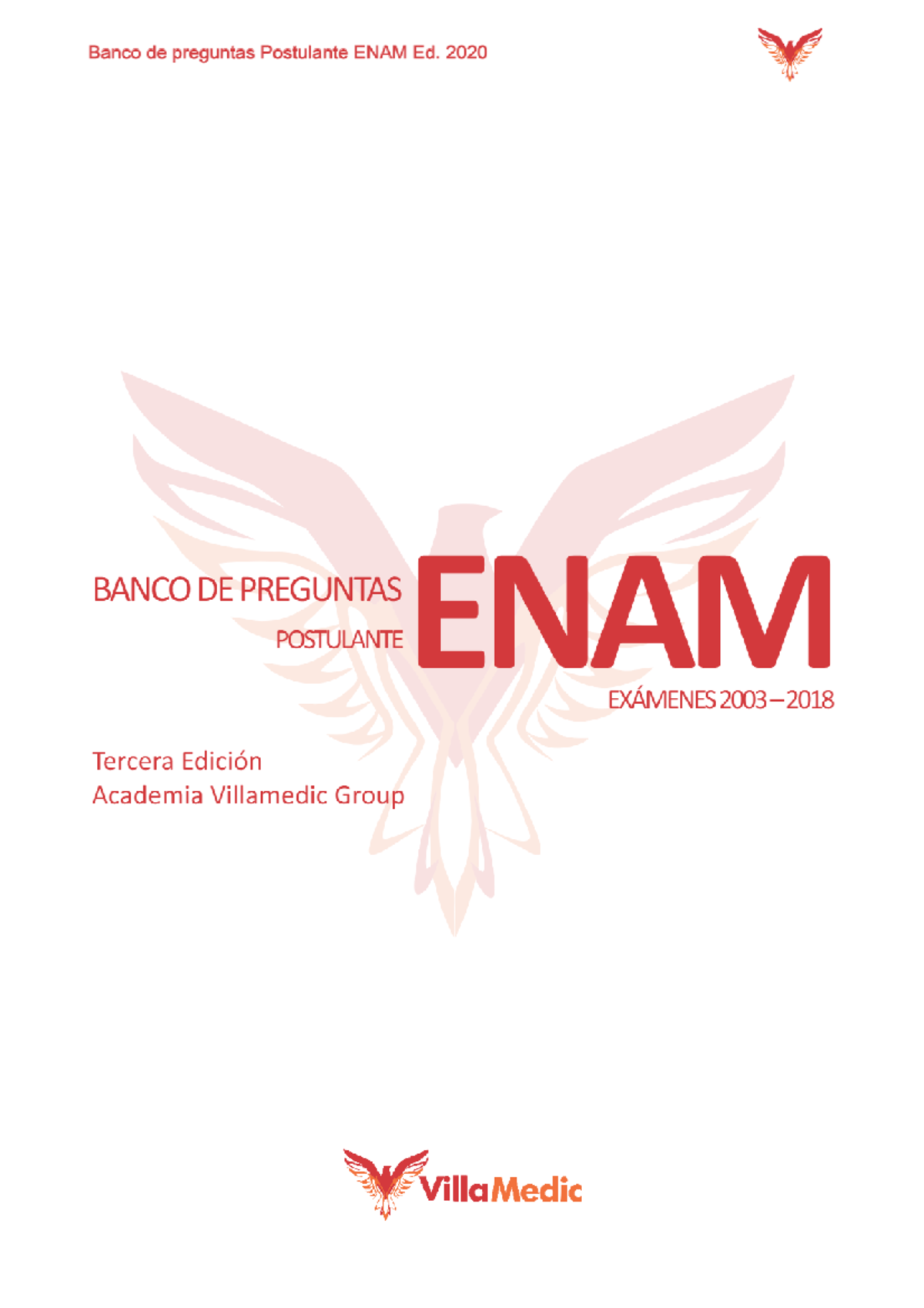Banco de Preguntas ENAM - Tercera Edición de Exámenes PDF - Document Preview