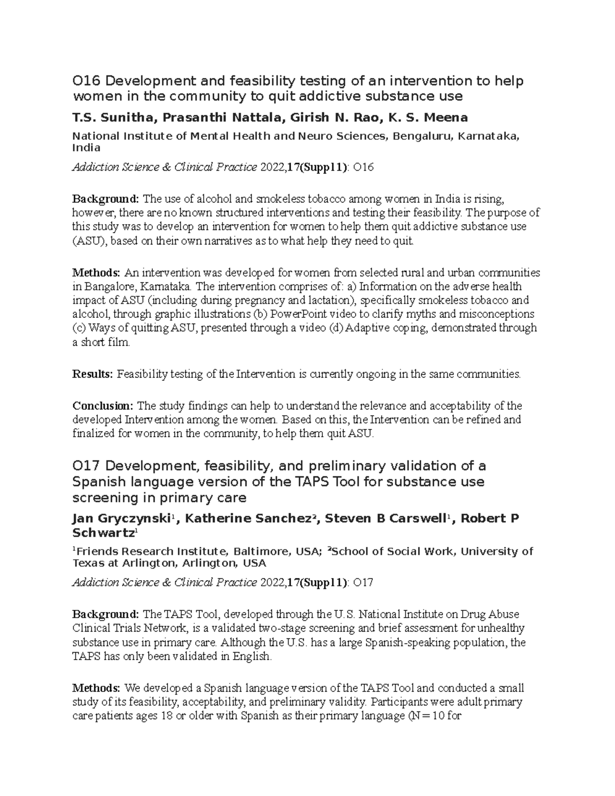 A Development and feasibility testing of an intervention to help women ...