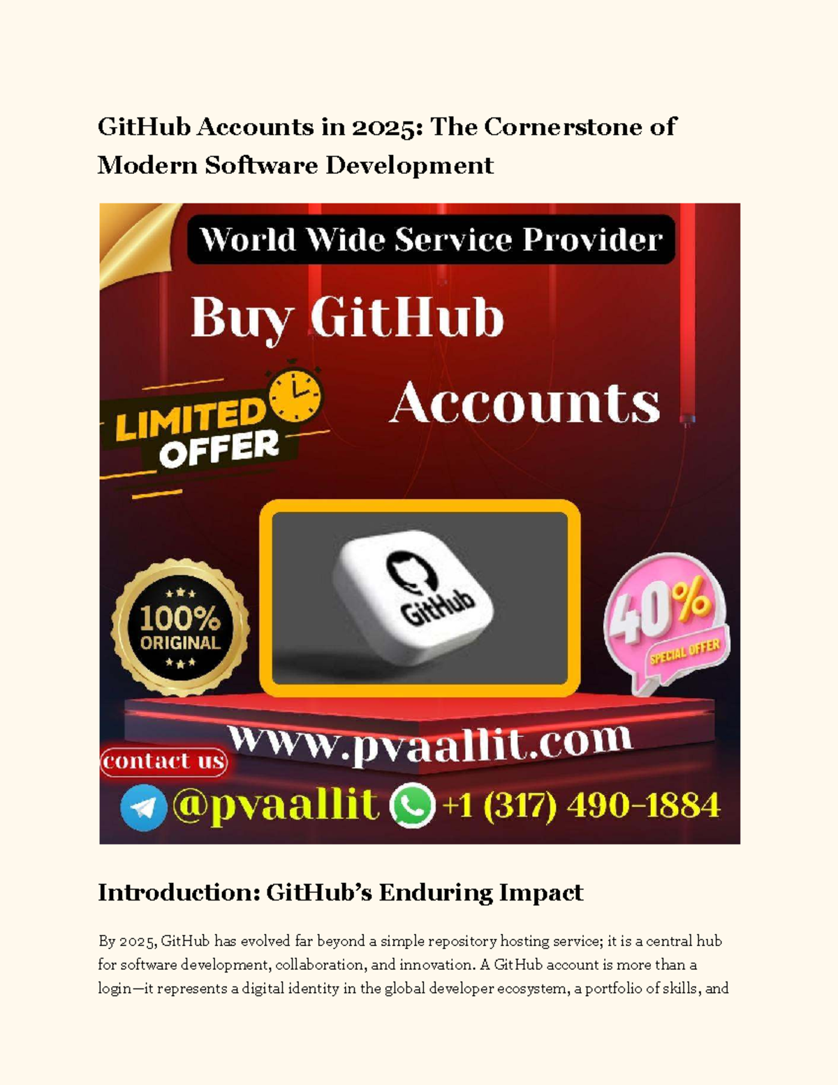 GitHub Accounts in 2025: A Comprehensive Guide to Modern Development ...