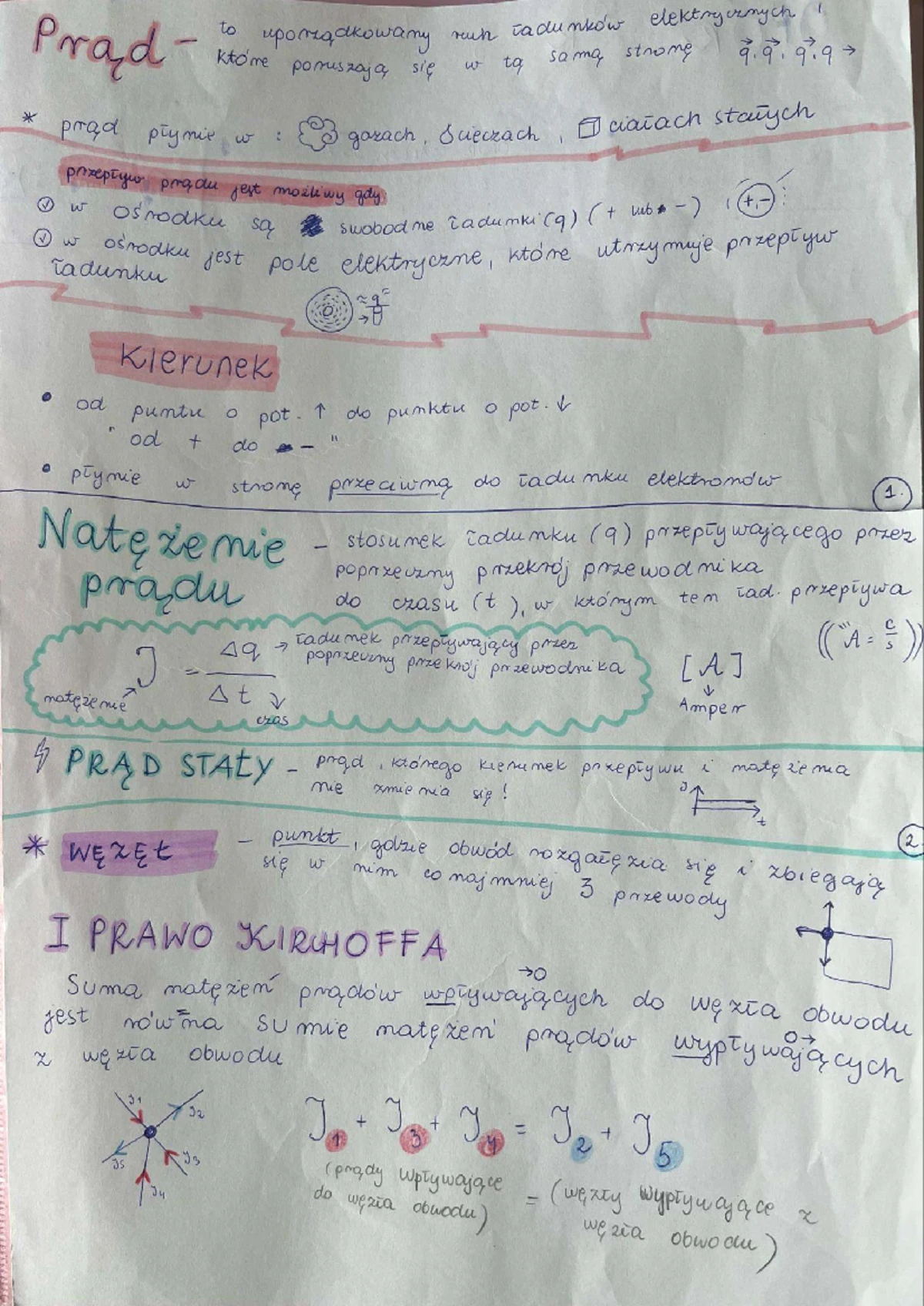 Sprawdzian Z Prądu Elektrycznego Klasa 3 Gimnazjum
