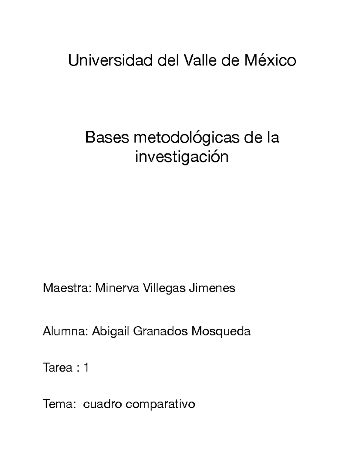 Cuadro bases m - ... - Universidad del Valle de México Bases ...