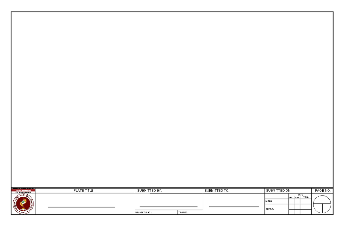 Plate-Template - BSCE - Mechanical Engineering - SUBMITTED ON ...