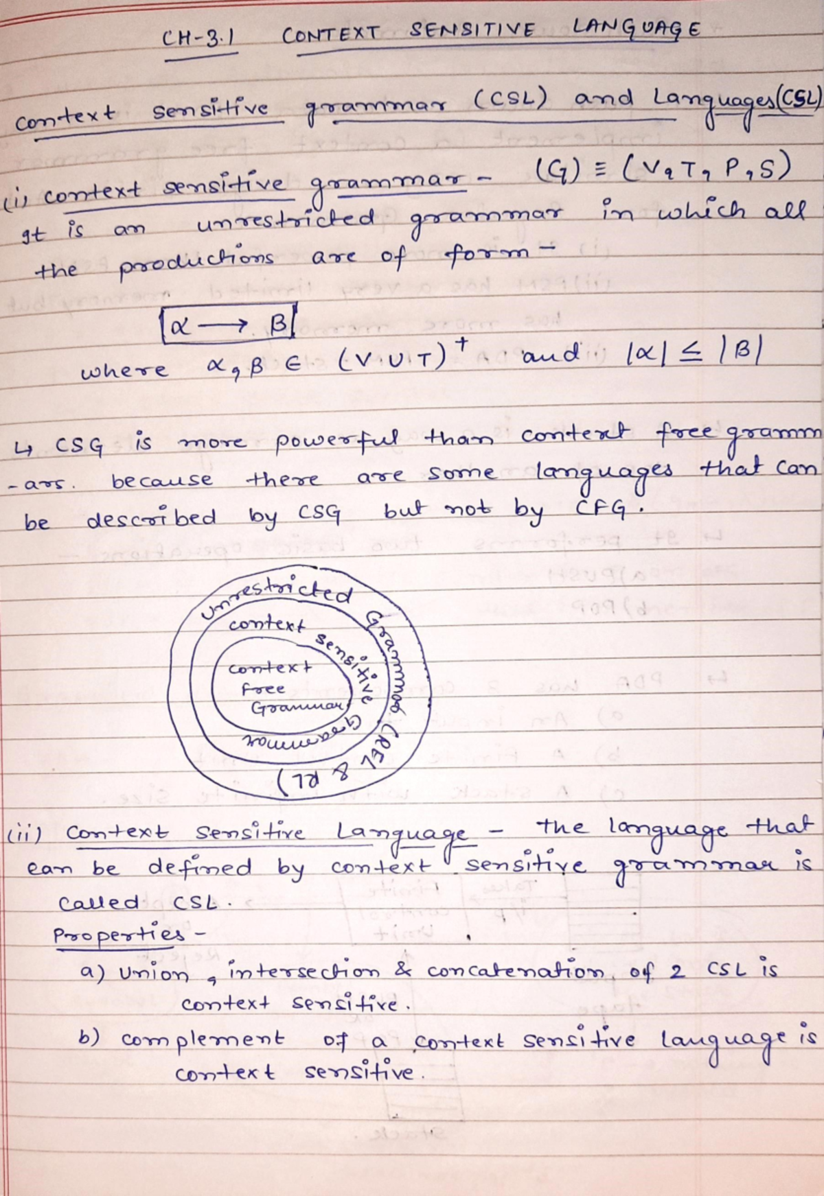 RNC v C - Exam Review Notes for TOC Unit 3 - Studocu