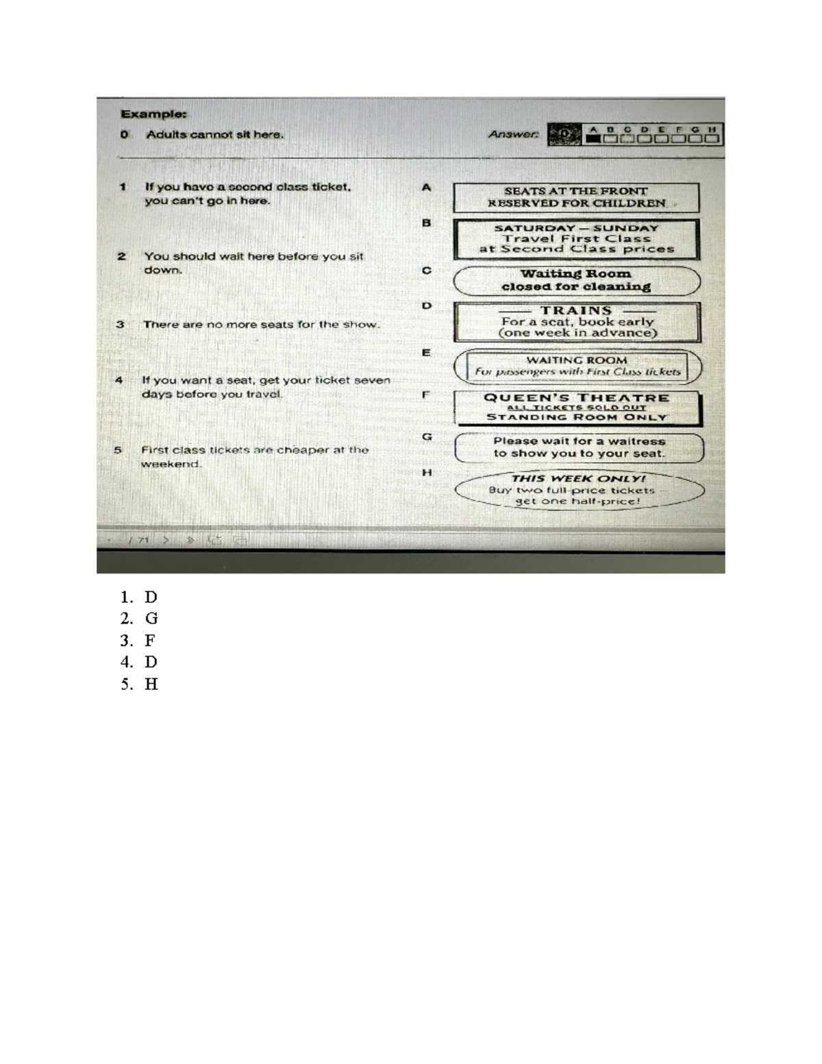 ELE - Reading Comprehension Practice Questions and Answers - Studocu