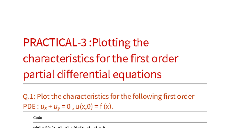 Practical-3 - mjkjgkbbkbk - PRACTICAL-3 :Plotting the characteristics ...