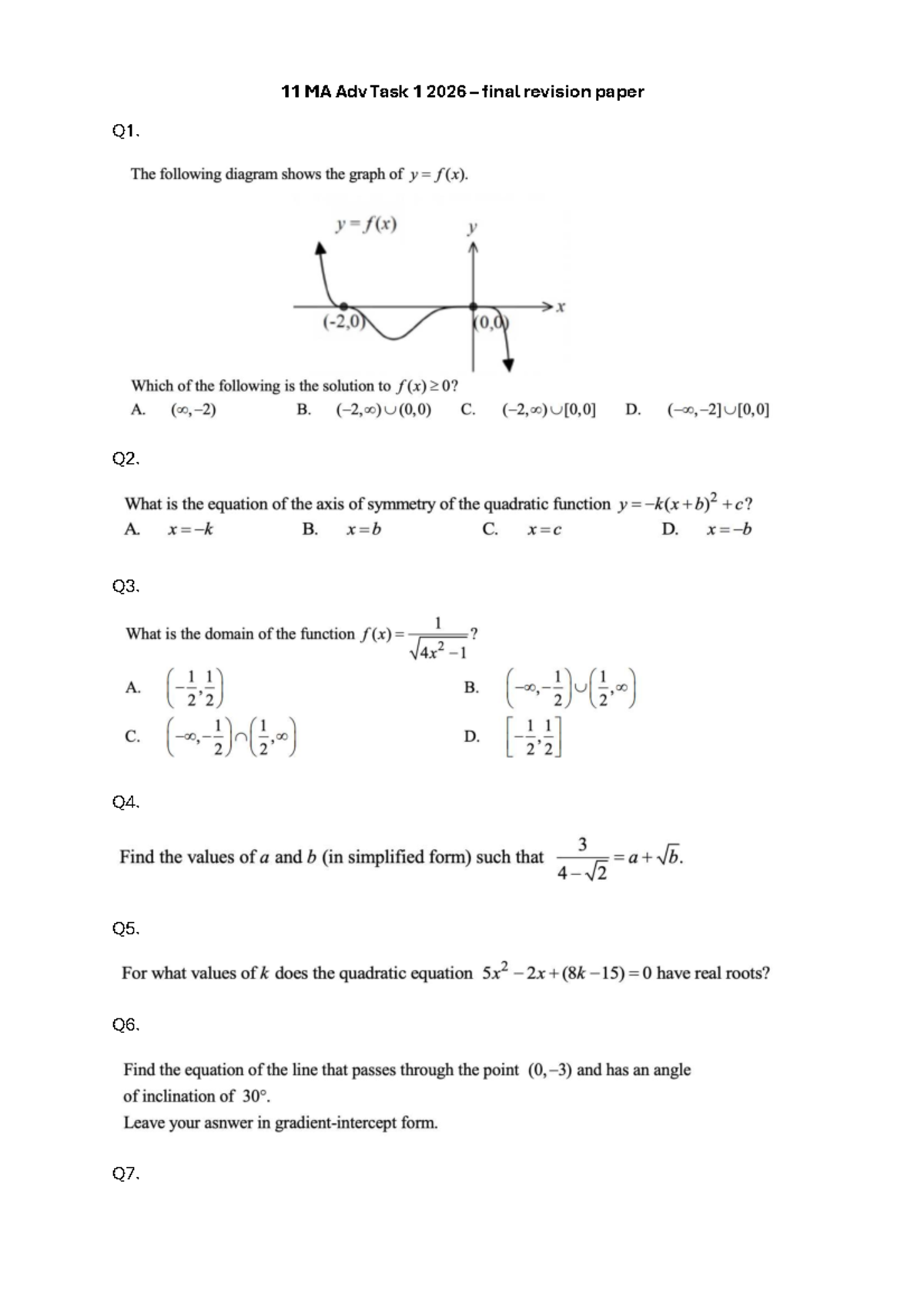 11 MA Adv Task 1 2026 rev - adv pass papers - 11 MA Adv Task 1 2026 ...
