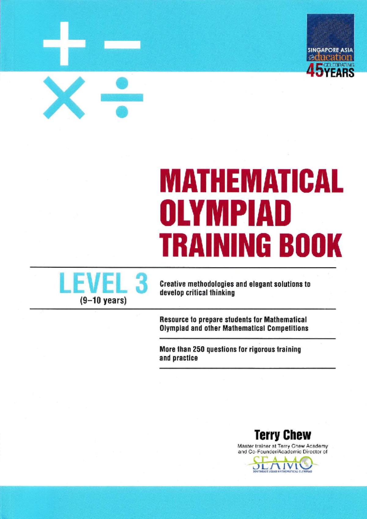 Math Olympiad Training Book Level 3 (P3) - Creative Problem Solving ...