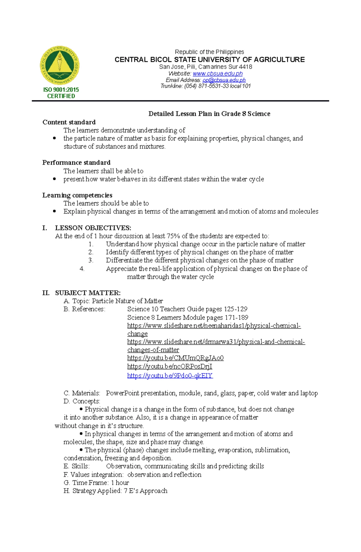 Detailed Lesson Plan in English Grade 4 - Detailed Lesson Plan in ...
