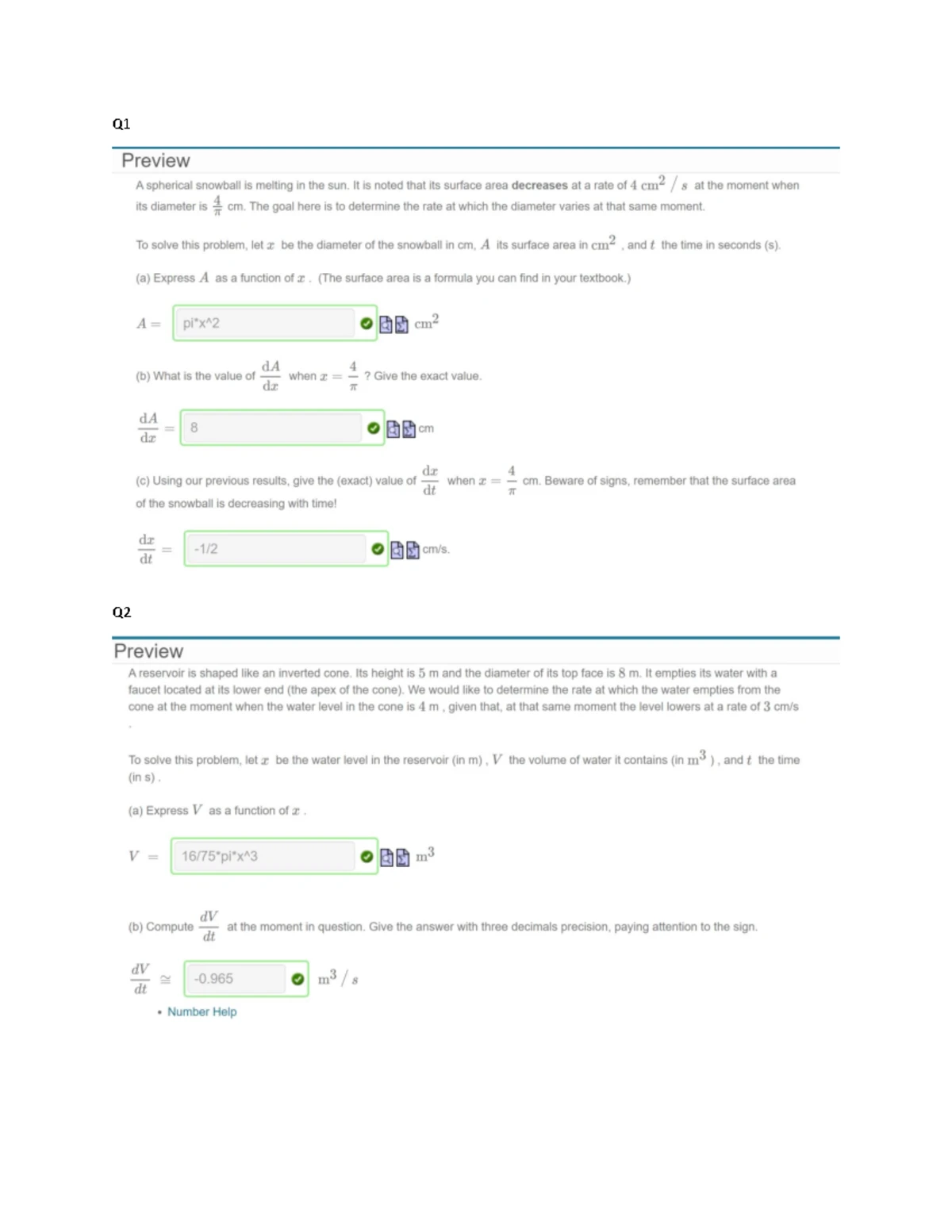 Exam January, questions and answers - University of Ottawa Department ...