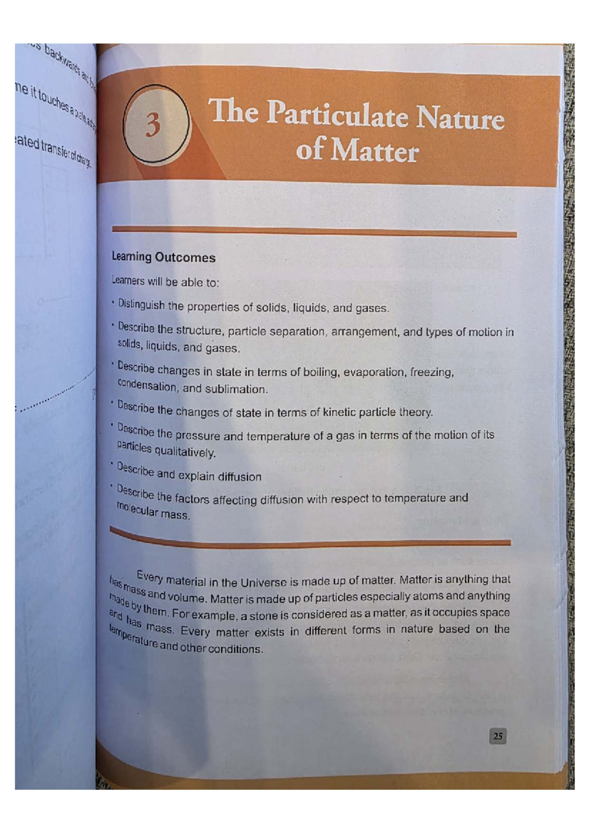Chemistry IGCSE Notes: The Particulate Nature of Matter - Studocu