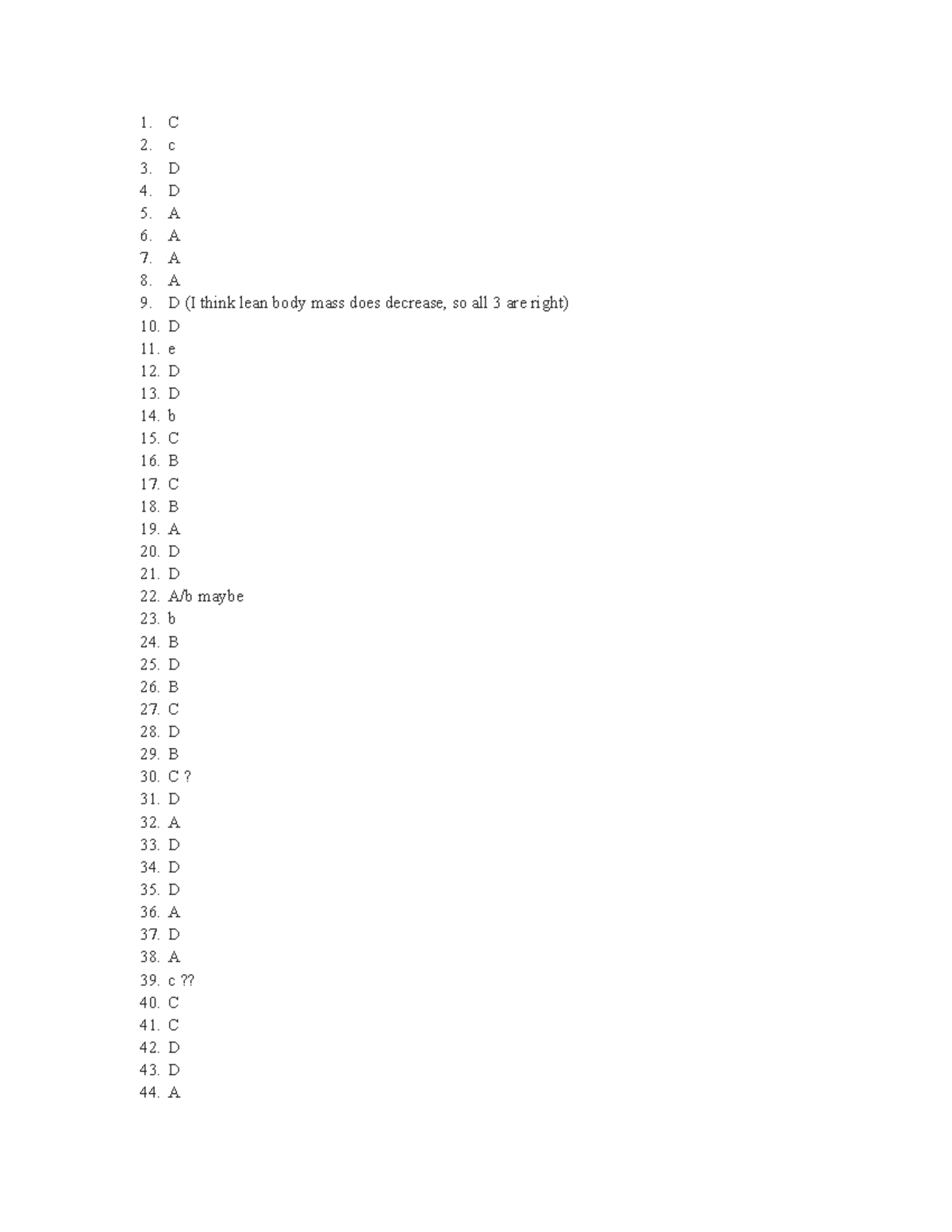 NUTR 3210 - Final Exam Answers and Review Key - Studocu