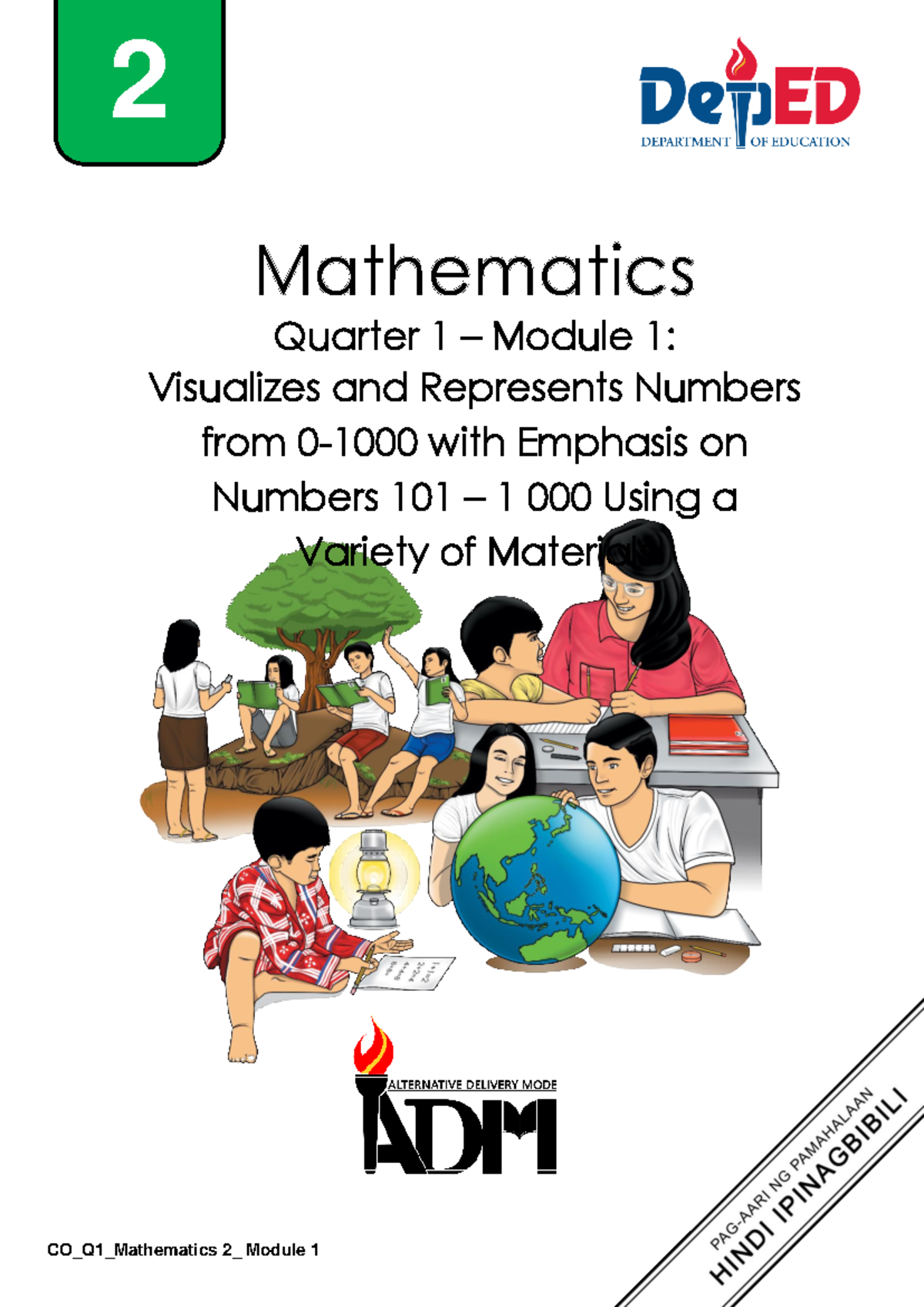 Mat2 Q1 Mod1: Visualizing & Representing Numbers 0-1000 Essentials ...