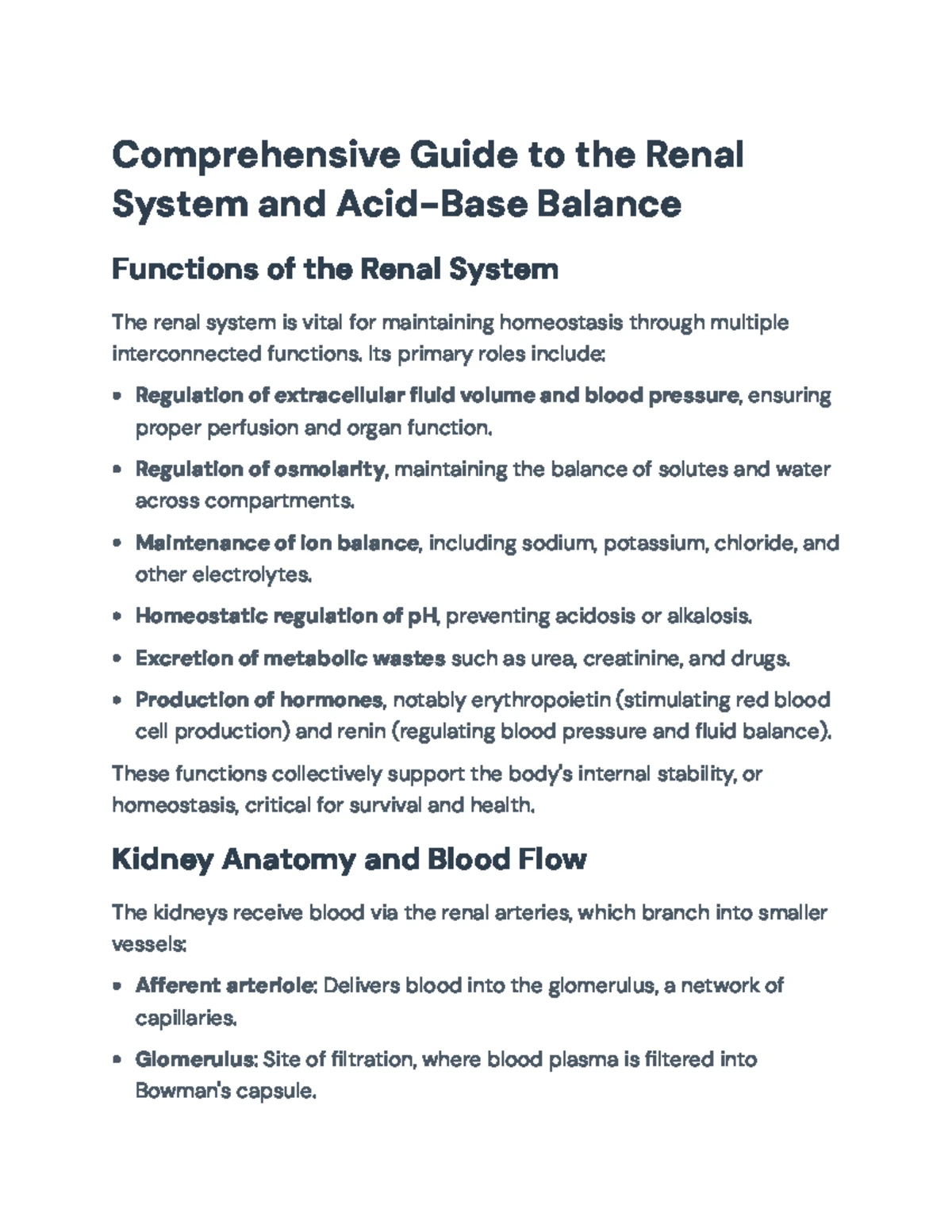 Comprehensive Guide to Blood Composition & Disorders for BIO 101 - Studocu