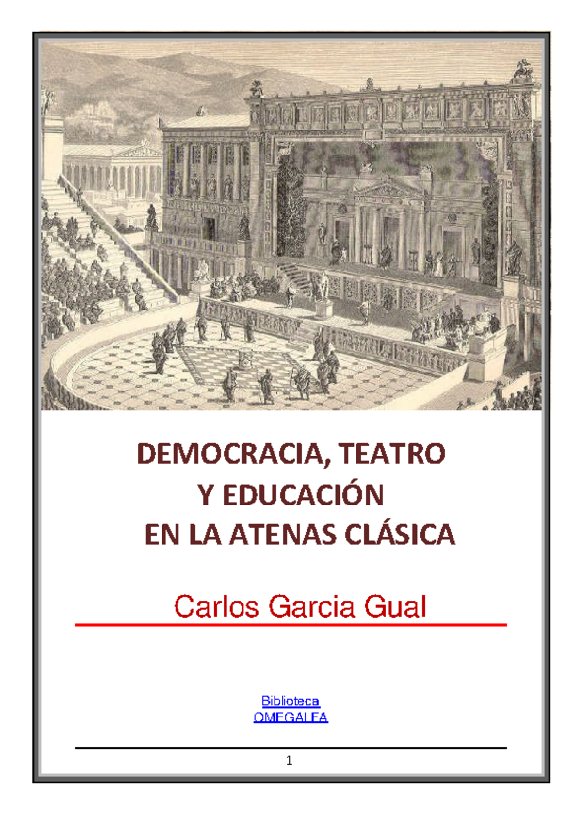 Democracia, Teatro y Educación en la Atenas Clásica - QPunte - Studocu