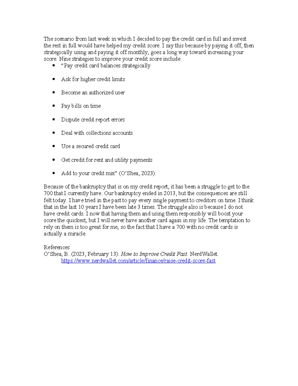 FIN-320 Module 4 Case Study: Evaluating Financial Health and Risks ...