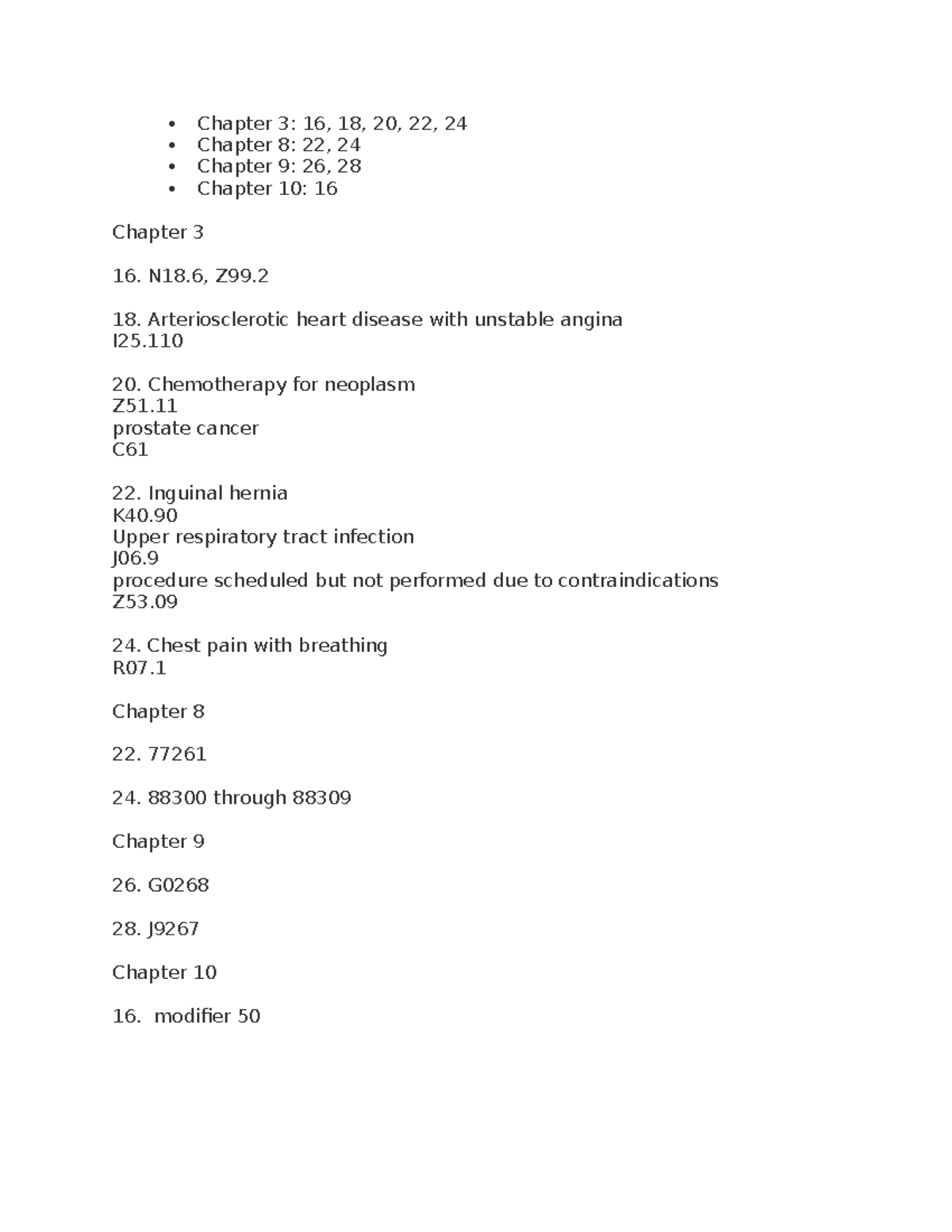 Week2assignment - assignment - Chapter 3: 16, 18, 20, 22, 24 Chapter 8: ...