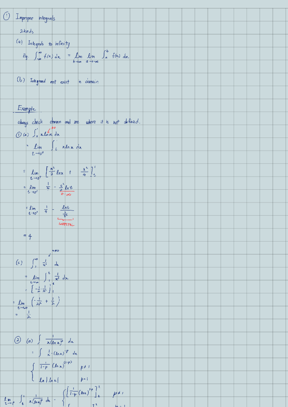 TUTORIAL 12: Understanding Improper Integrals and Volume Methods - Studocu