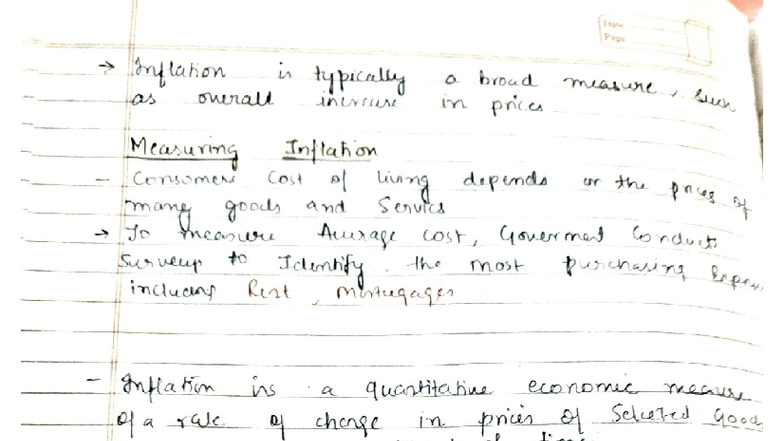 Eco 101: Public Finance Notes - Understanding Inflation & Fiscal Policy ...