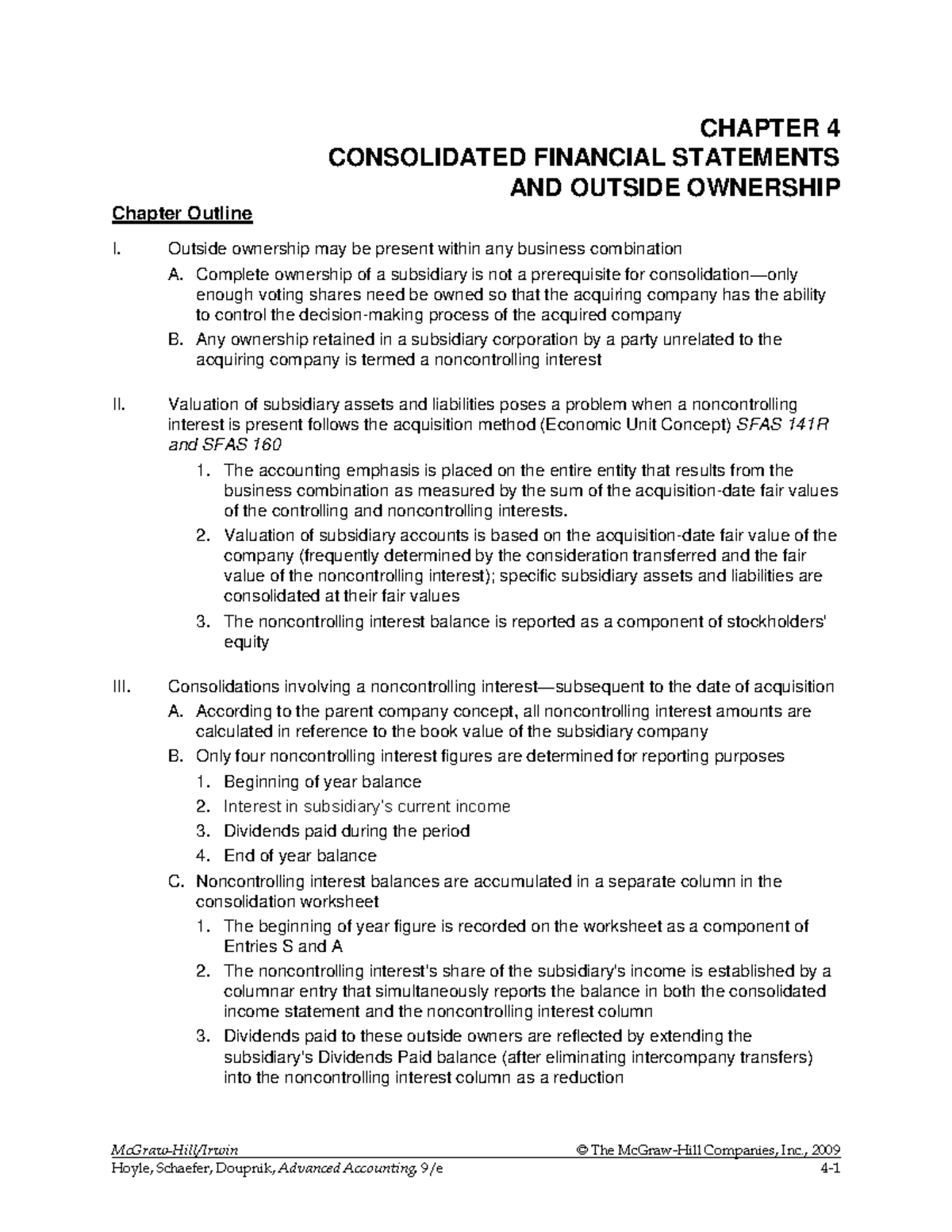 Solution manual Advanced Accounting 9e by Hoyle Ch04 - Find more slides ...