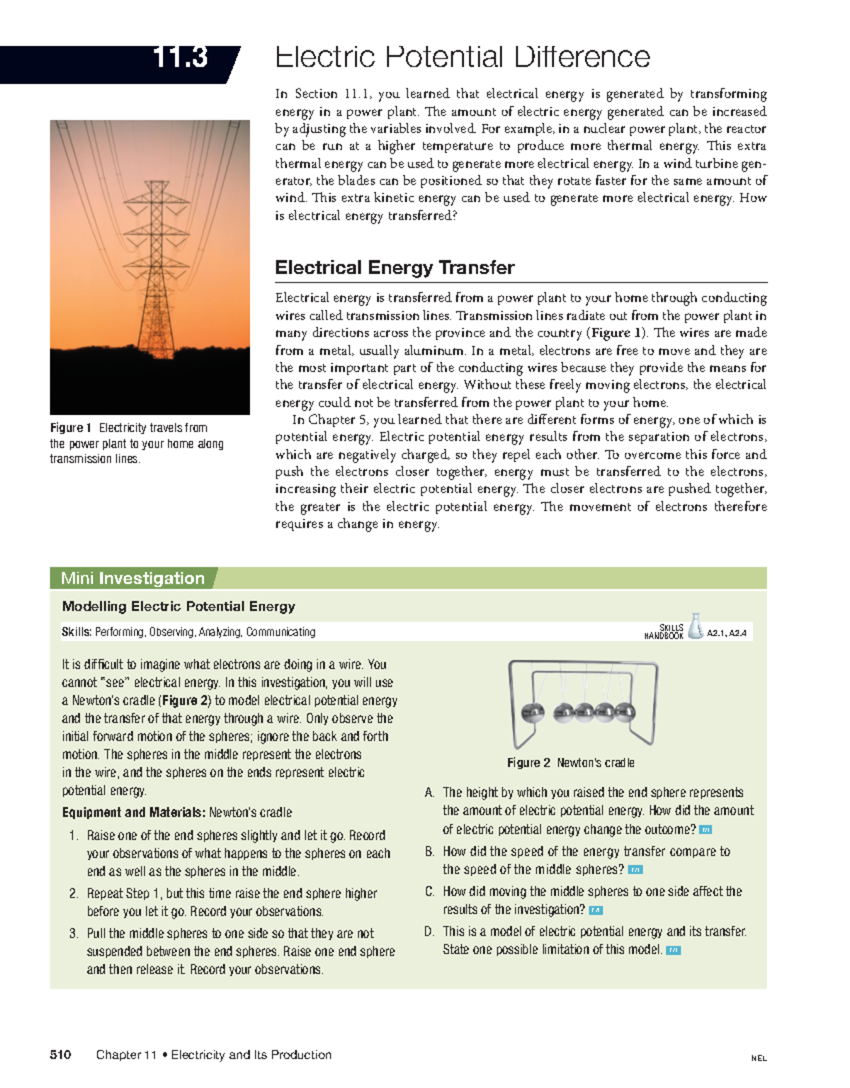 11.3 Electric Potential Difference Overview - Physics 101 Lecture Notes ...