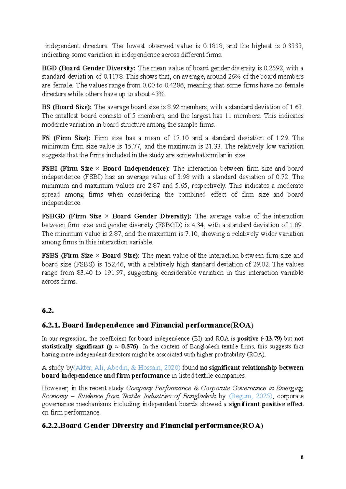 Analysis and Discussion on Independent Directors and Firm Performance ...