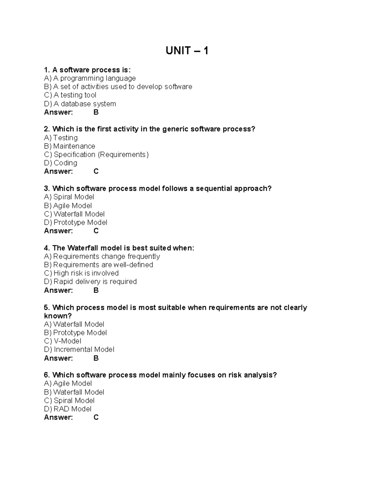 OBJECT ORIENTED SOFTWARE ENGINEERING - CS25C10 Study Notes - Studocu