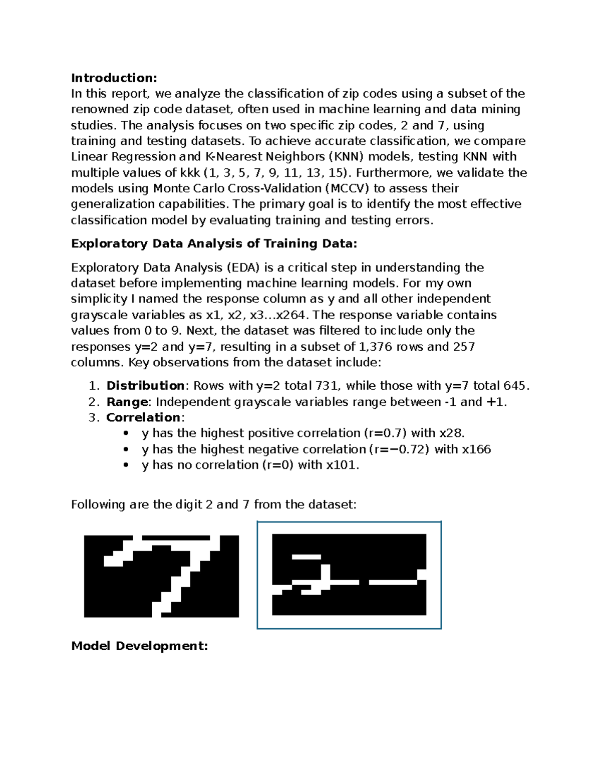 Homework 1 - Introduction: In this report, we analyze the ...