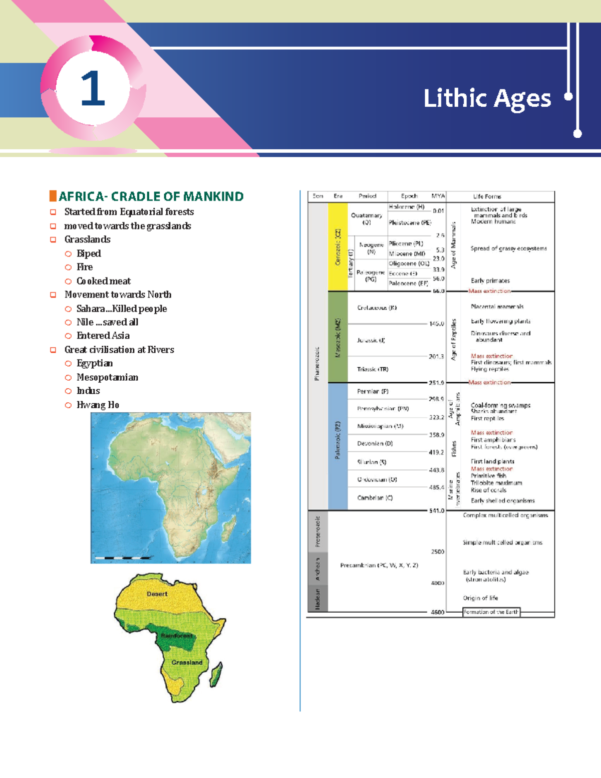 Ancient History 01 Lecture Notes: Africa as the Cradle of Mankind - Studocu