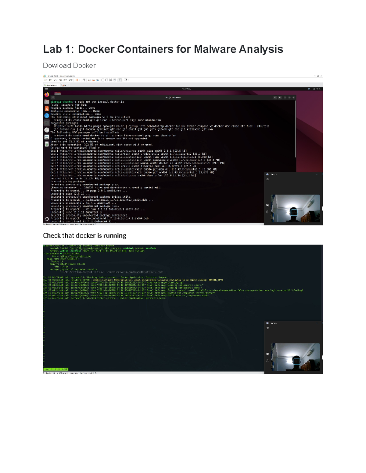 2024-10-08T15 49 12 - Bai tap - Lab 1: Docker Containers for Malware ...