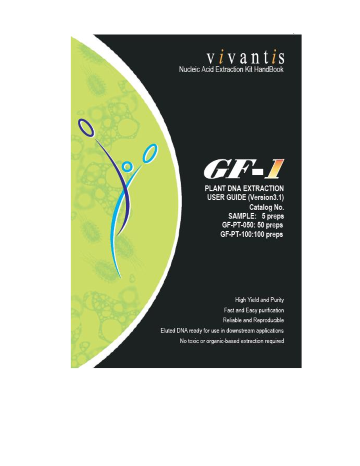 Vivantis GF-1 Plant DNA Extraction Kit Instructions - Studocu