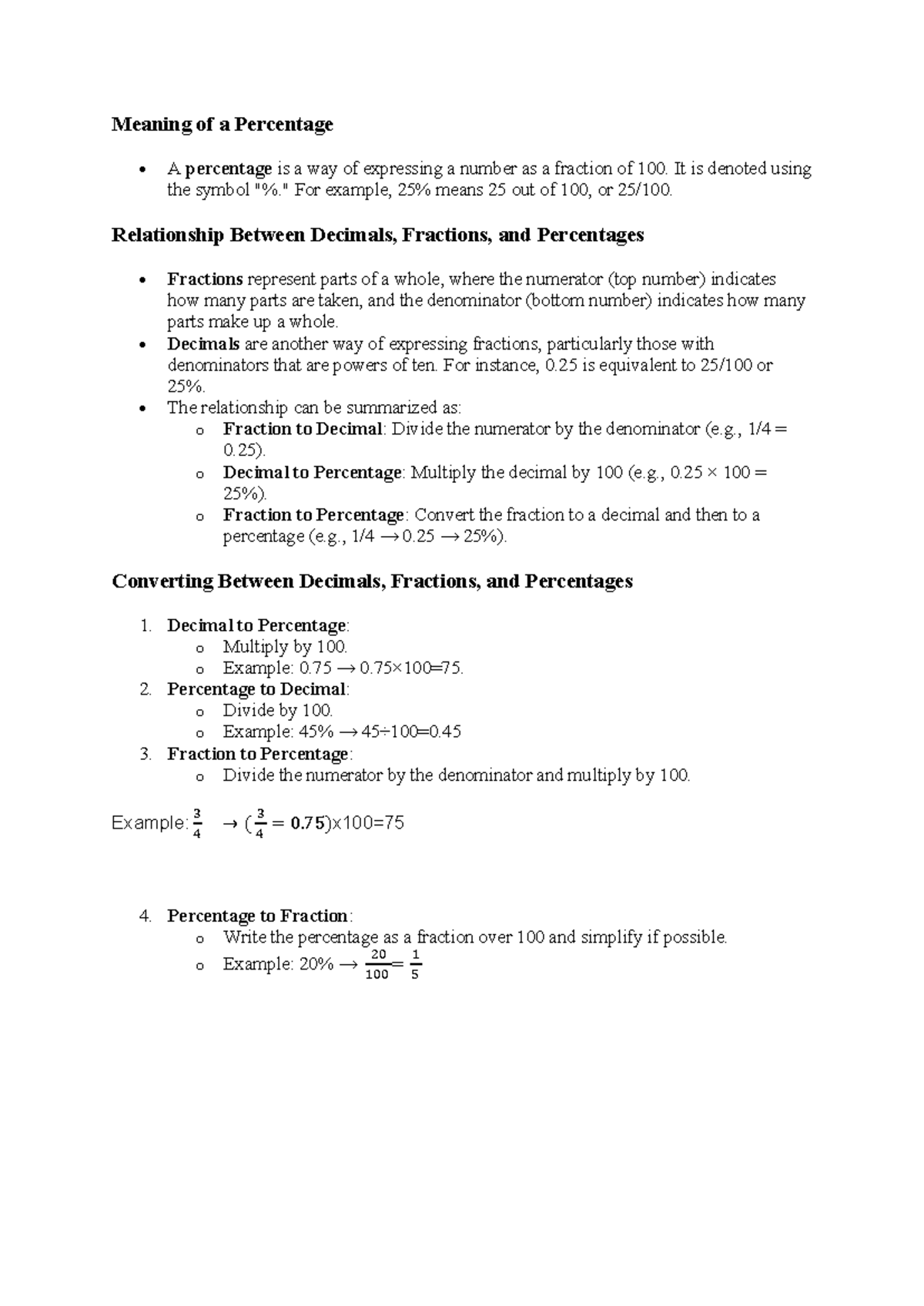 Economics - Exam Notes: Key Concepts and Mathematical Foundations - Studocu