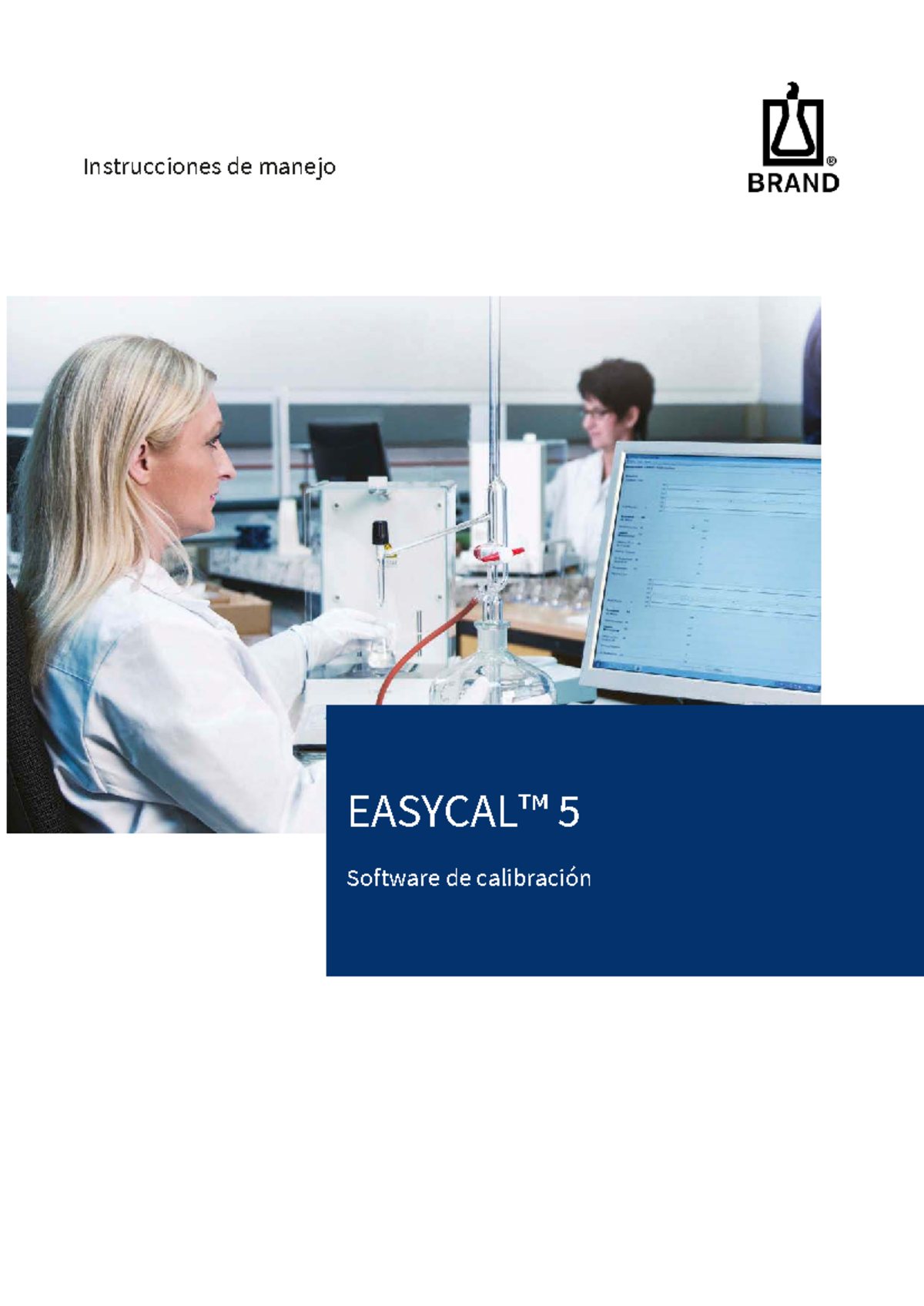 Instrucciones de Manejo del Software Easycal 5 - BRAND GMBH CO KG - Studocu