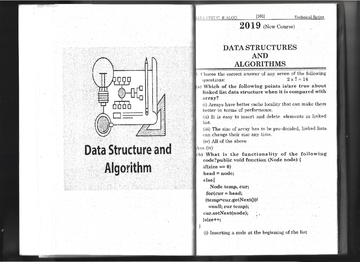 DSA PYQ - Data Structures and Algorithms Insights for BEU Students ...